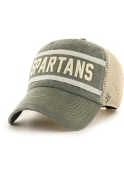 47 Michigan State Spartans Juncture Clean Up Adjustable Hat - Green