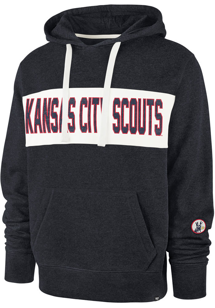 47 Kansas City Scouts Mens Blue GIBSON Fashion Hood