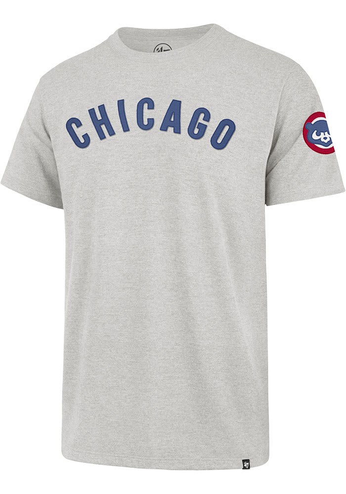47 Chicago Cubs Grey COOP FRANKLIN FIELDHOUSE Short Sleeve Fashion T Shirt