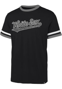 47 Chicago White Sox Black Otis Ringer Short Sleeve Fashion T Shirt