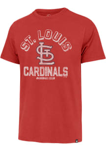 47 St Louis Cardinals Red RETROGRADE FRANKLIN Short Sleeve Fashion T Shirt