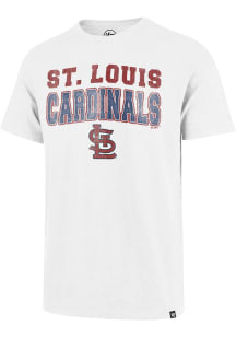 47 St Louis Cardinals White STADIUM WAVE SCRUM Short Sleeve Fashion T Shirt