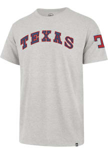 47 Texas Rangers Grey COOP FRANKLIN FIELDHOUSE Short Sleeve Fashion T Shirt