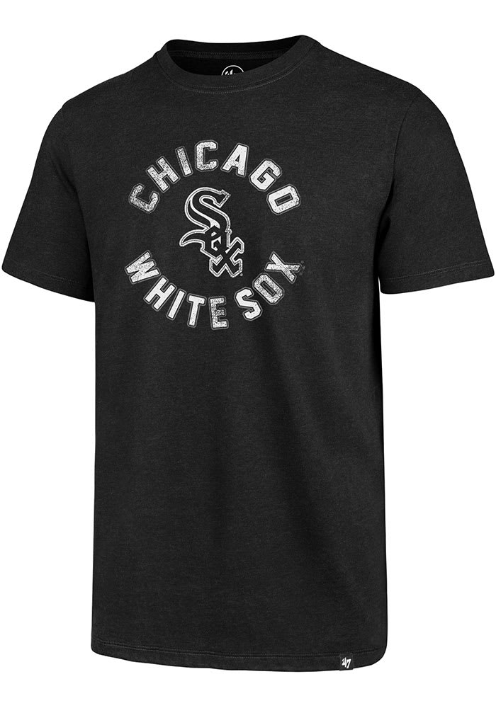 47 Chicago White Sox Black RALLY ROUND CLUB Short Sleeve T Shirt