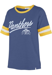 47 Pitt Panthers Womens Blue Dani Short Sleeve T-Shirt