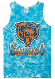 47 Chicago Bears Mens Blue BIG LEAGUER Short Sleeve Tank Top