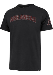 47 Arkansas Razorbacks Black Franklin Fieldhouse Short Sleeve Fashion T Shirt
