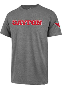 47 Dayton Flyers Grey Franklin Fieldhouse Short Sleeve Fashion T Shirt
