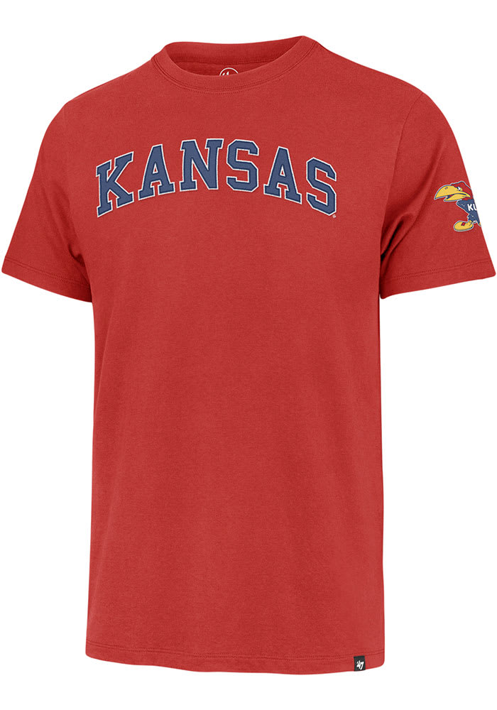 47 Kansas Jayhawks Red Franklin Fieldhouse Short Sleeve Fashion T Shirt