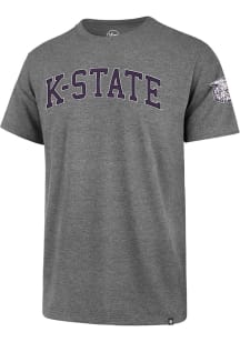 47 K-State Wildcats Grey Franklin Fieldhouse Short Sleeve Fashion T Shirt