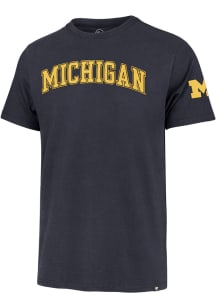 47 Michigan Wolverines Blue Franklin Fieldhouse Short Sleeve Fashion T Shirt