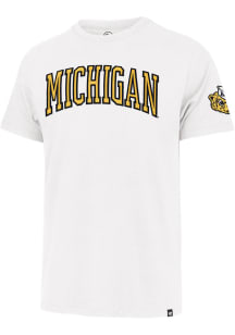 Michigan Wolverines White 47 Franklin Fieldhouse Short Sleeve Fashion T Shirt