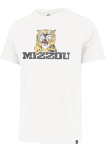 47 Missouri Tigers White Franklin Premier Short Sleeve Fashion T Shirt