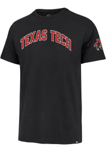 47 Texas Tech Red Raiders Black Franklin Fieldhouse Short Sleeve Fashion T Shirt
