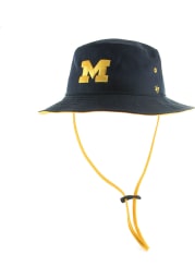 47 Michigan Wolverines Navy Blue Kirby Mens Bucket Hat
