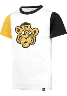 47 Missouri Tigers Youth White Super Two Short Sleeve Fashion T-Shirt