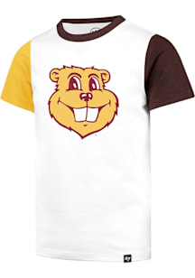 47 Minnesota Golden Gophers Youth White Super Two Short Sleeve Fashion T-Shirt