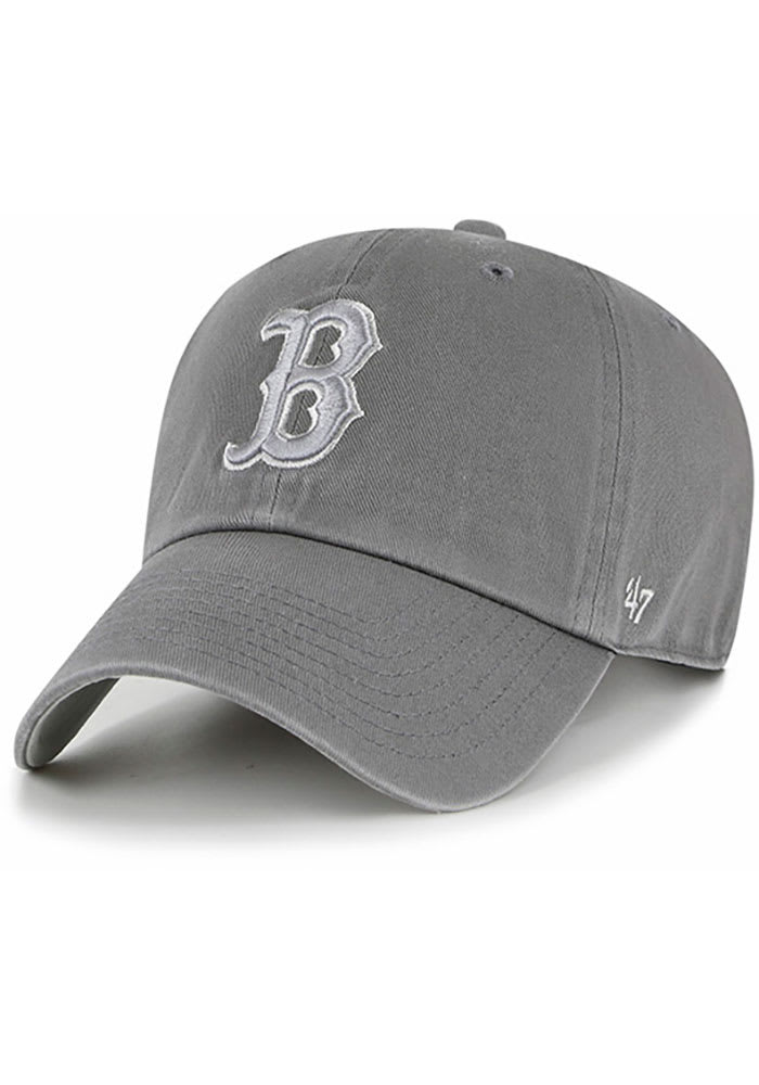 47 Boston Red Sox Ballpark Clean Up Adjustable Hat - Grey