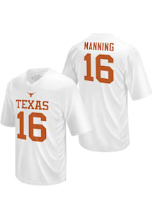 Arch Manning  Original Retro Brand Texas Longhorns White Football Road Football Jersey