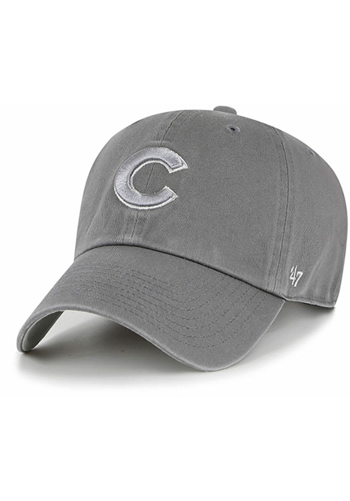 47 Chicago Cubs GRAY Ballpark Clean Up Adjustable Hat - 48010012