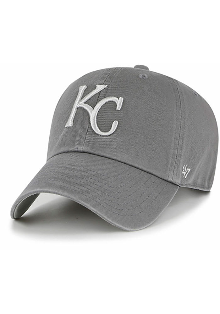 47 Kansas City Royals Ballpark Clean Up Adjustable Hat - Grey