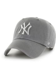 47 New York Yankees Ballpark Clean Up Adjustable Hat - Grey