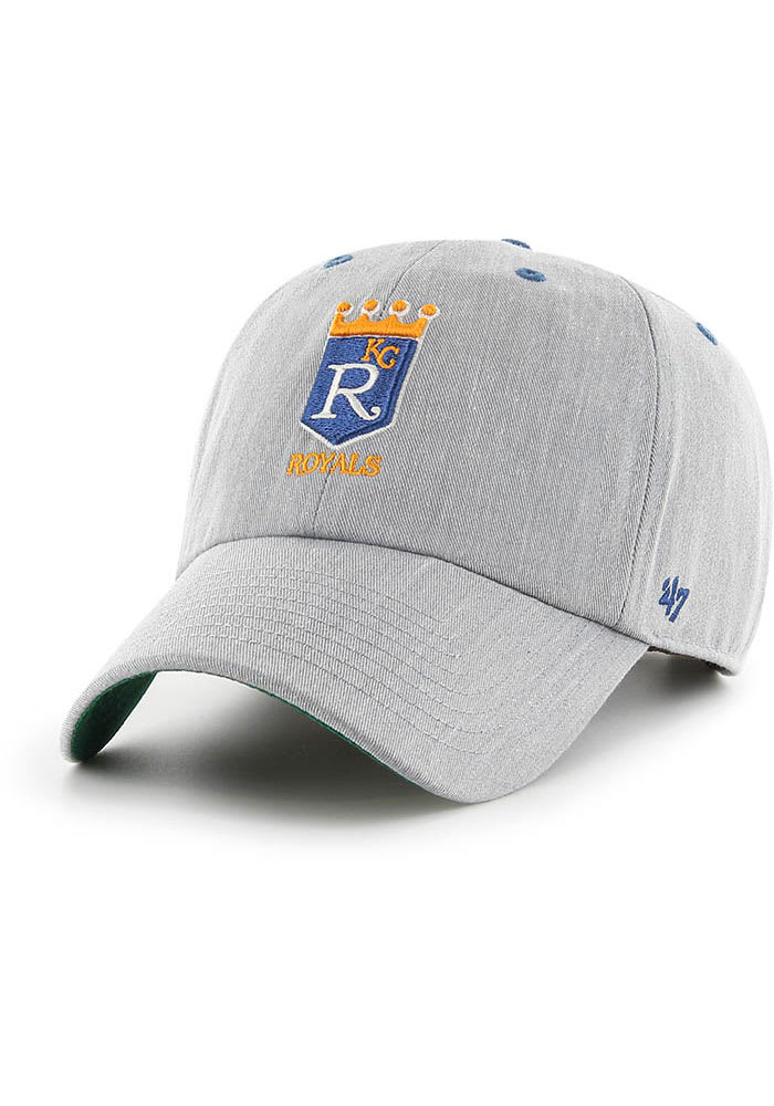 47 Kansas City Royals Full Count Clean Up Adjustable Hat - Grey