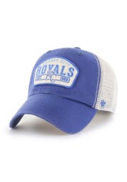 47 Kansas City Royals Penwald Clean Up Adjustable Hat - Blue