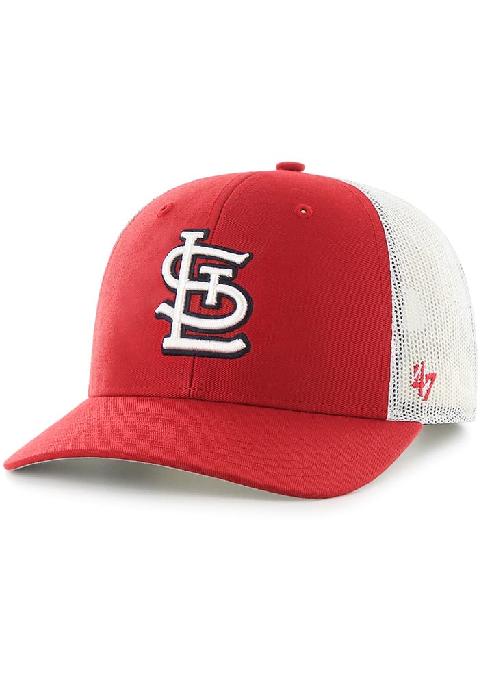 47 St Louis Cardinals Trucker Adjustable Hat - Red
