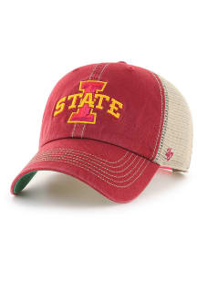 47 Iowa State Cyclones Trawler Clean Up Adjustable Hat - Red