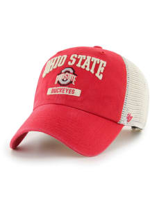 47 Ohio State Buckeyes Morgantown Clean Up Adjustable Hat - Red