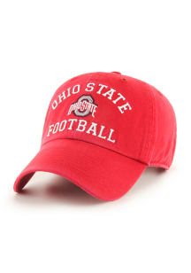 47 Ohio State Buckeyes Archway Clean Up Adjustable Hat - Red