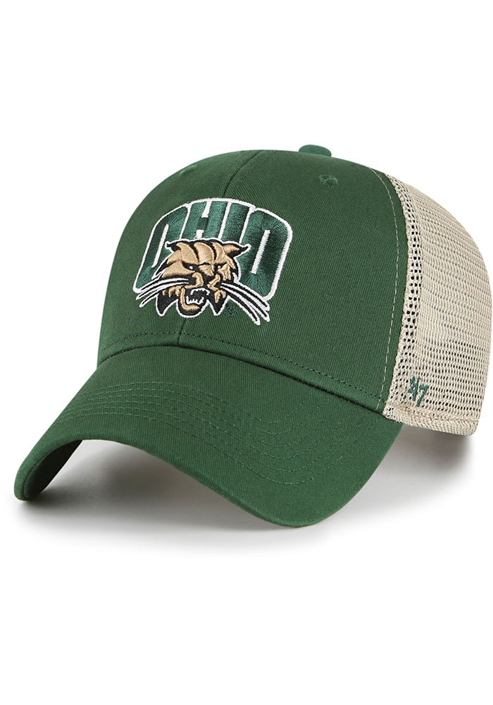 47 Ohio Bobcats Flagship Wash MVP Adjustable Hat - Green