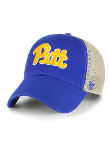 47 Pitt Panthers Flagship Wash MVP Adjustable Hat - Blue