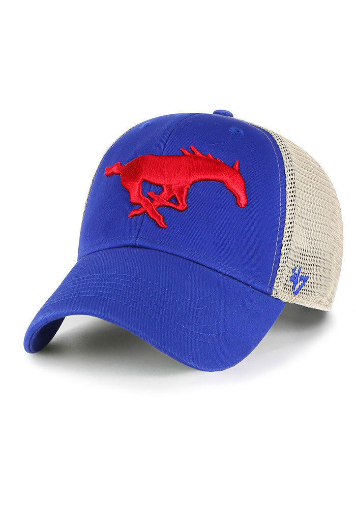 47 SMU Mustangs Flagship Wash MVP Adjustable Hat - Blue