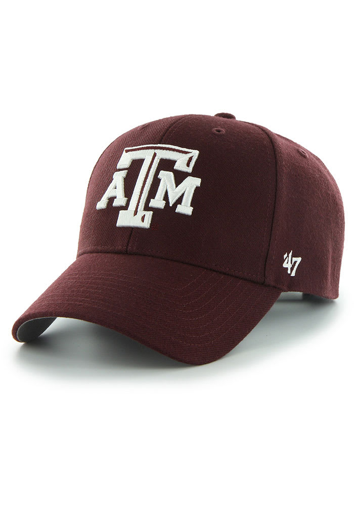 47 Texas A&M Aggies MVP Adjustable Hat - Maroon