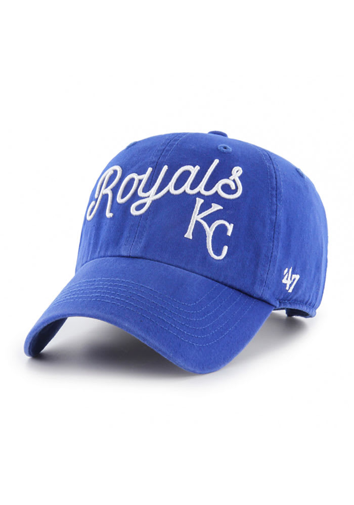 47 Kansas City Royals Blue Millie Clean Up Womens Adjustable Hat