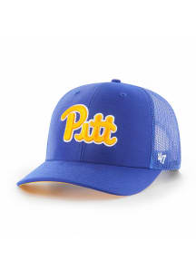 47 Pitt Panthers Trucker Adjustable Hat - Blue