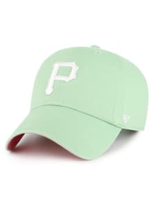47 Pittsburgh Pirates Ballpark Pink UV Clean Up Adjustable Hat - Green