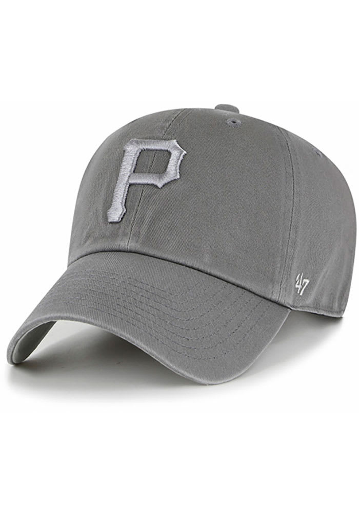 47 Pittsburgh Pirates Ballpark Clean Up Adjustable Hat - Grey