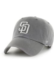 47 San Diego Padres Ballpark Clean Up Adjustable Hat - Grey