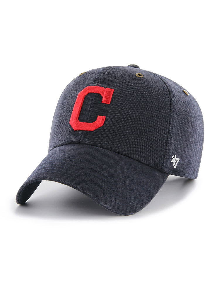 47 Cleveland Indians Carhartt Clean Up Adjustable Hat - Navy Blue