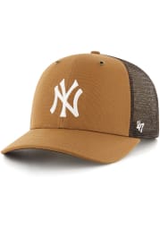 47 New York Yankees Carhartt Mesh MVP Adjustable Hat - Brown