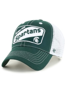 47 Michigan State Spartans Green Woodlawn MVP Youth Adjustable Hat