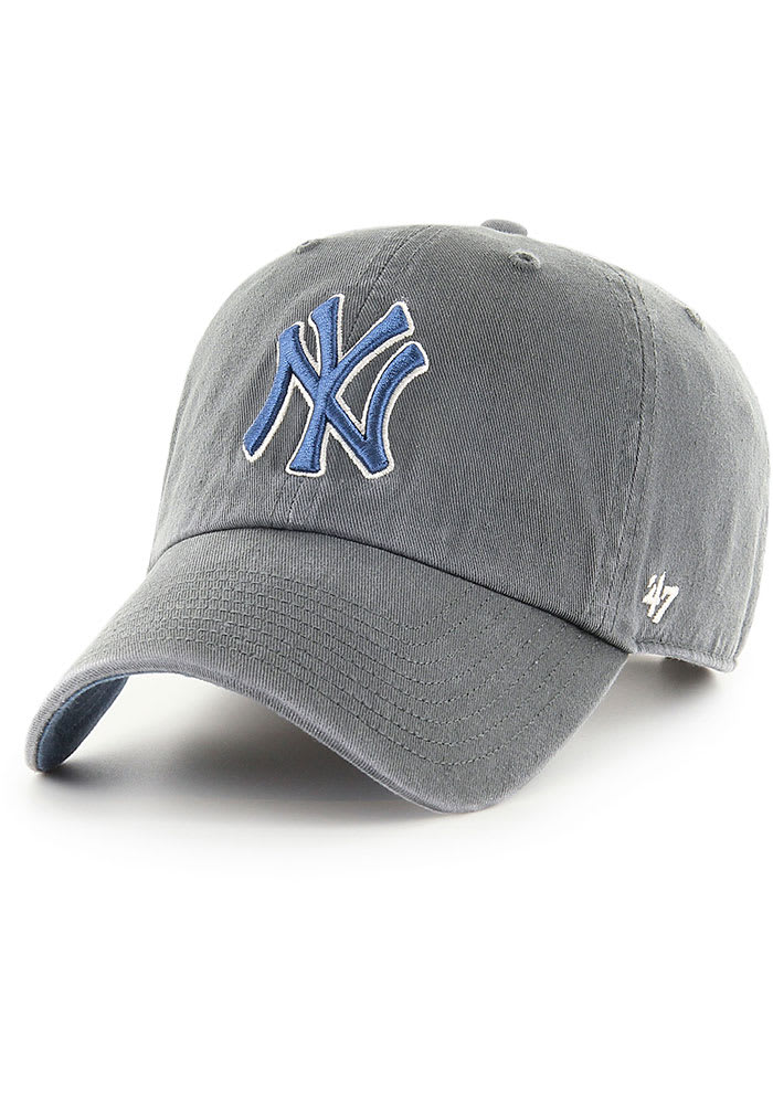 Men's New York Yankees '47 Light Blue Fashion Color Undervisor Ballpark  Clean Up Adjustable Hat