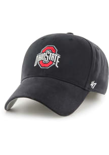 47 Ohio State Buckeyes Black Basic MVP Youth Adjustable Hat