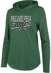 47 Philadelphia Eagles Womens Green Club Hood Hooded Sweatshirt