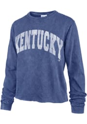 47 Kentucky Wildcats Womens Blue Avon Vintage LS Tee