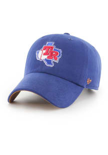 47 Texas Rangers Cooperstown Artifact Clean Up Adjustable Hat - Blue
