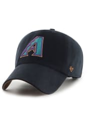 47 Arizona Diamondbacks Cooperstown Artifact Clean Up Adjustable Hat - Black